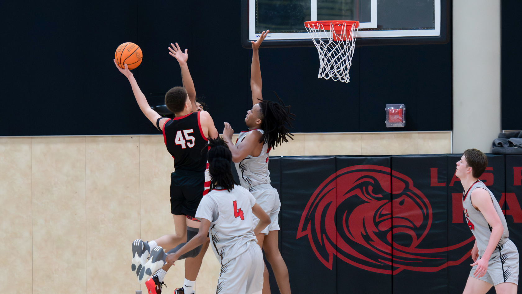 Defense defends the rim