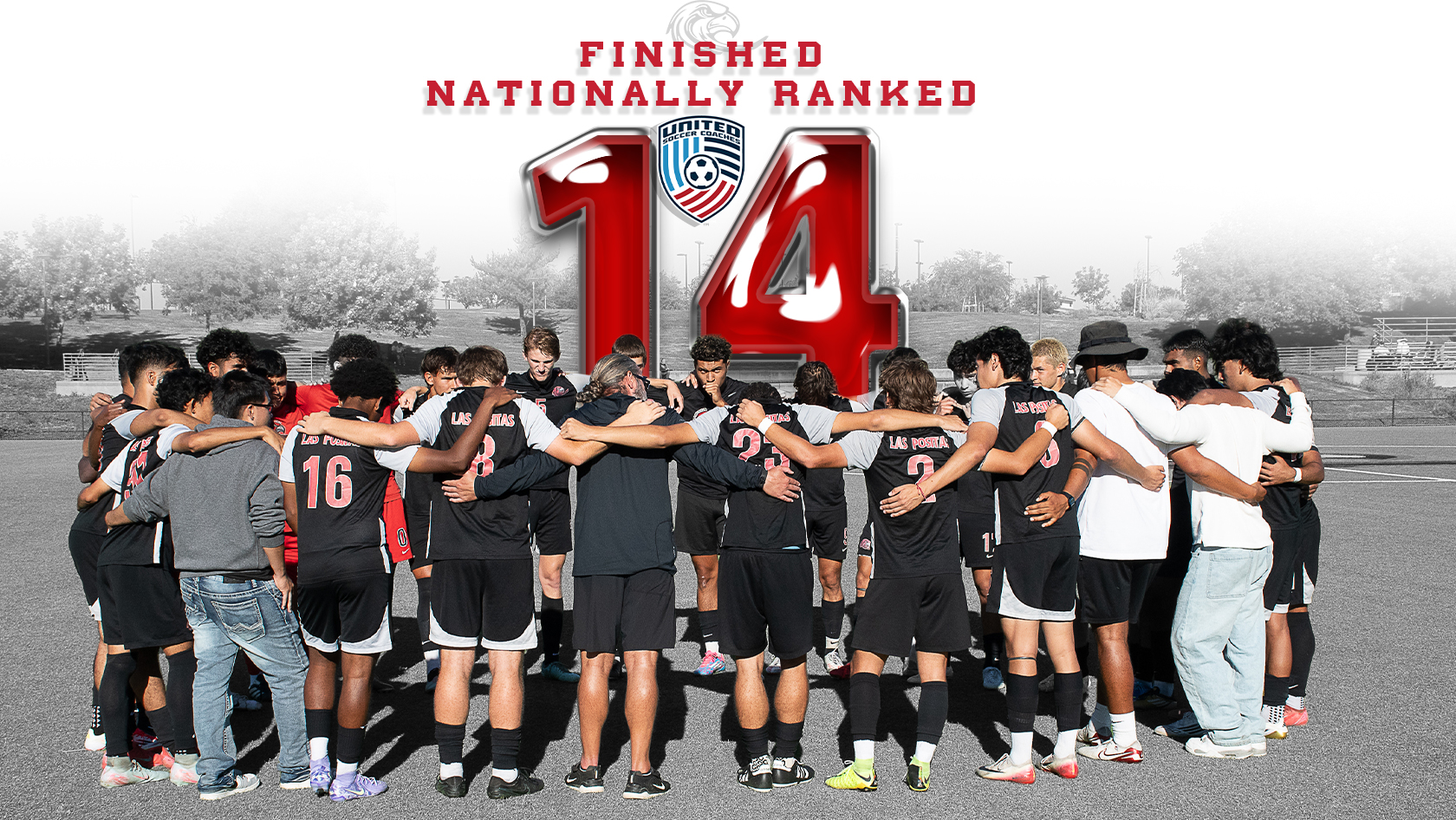 Team Ranked 14 in final poll.