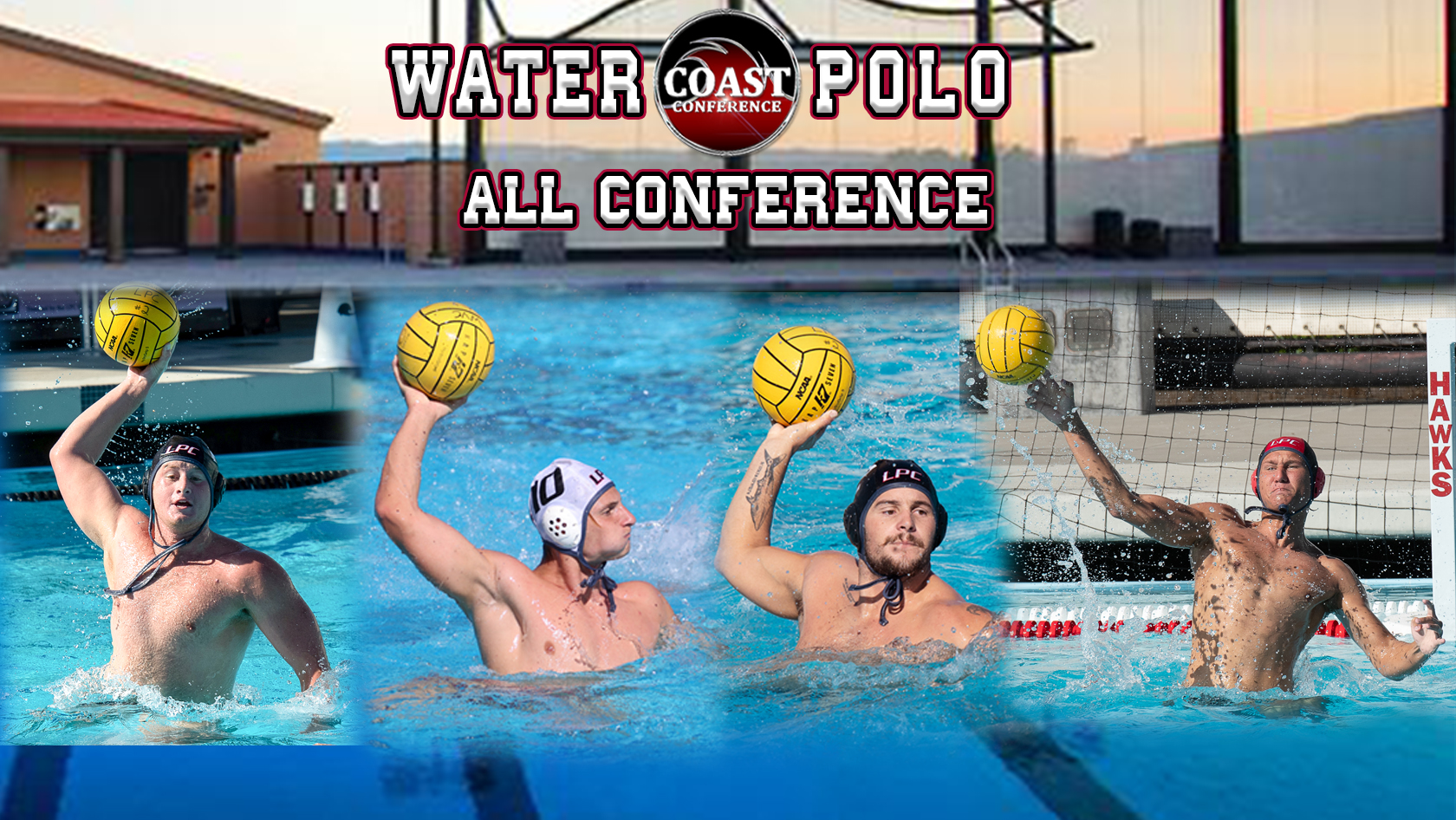 4 men's water polo named all conference