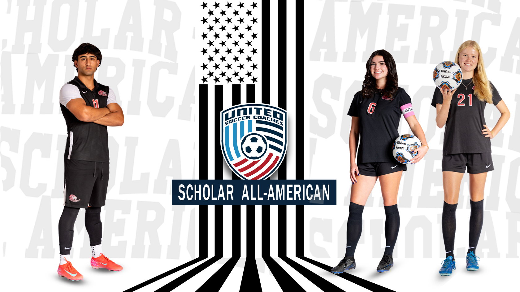 Arainmanesh, Coble and Micthell scholar all americans