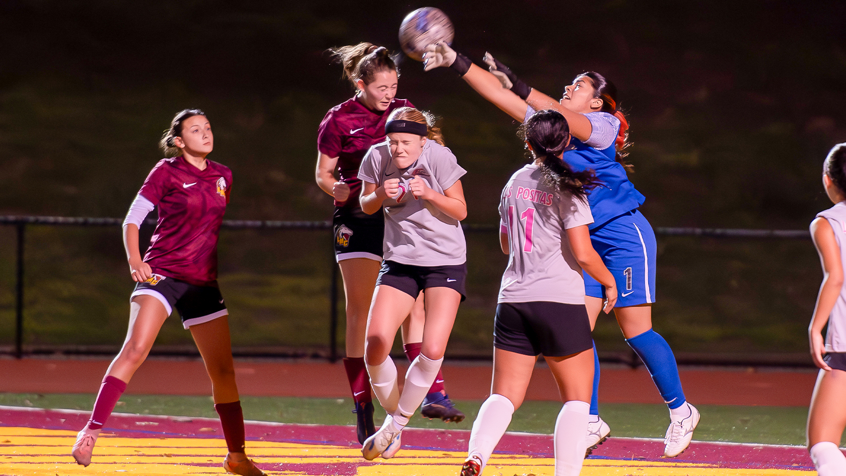 Defense fights to keep ball out of net